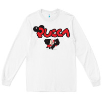 White pucca and garu Long Sleeve Tee - linhVisuals