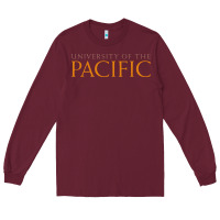 Burgundy University of the Pacific Long Sleeve Tee - linhVisuals
