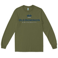 Army Green Old Dominion University Long Sleeve Tee - linhVisuals