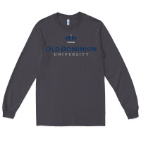 Smoke Old Dominion University Long Sleeve Tee - linhVisuals