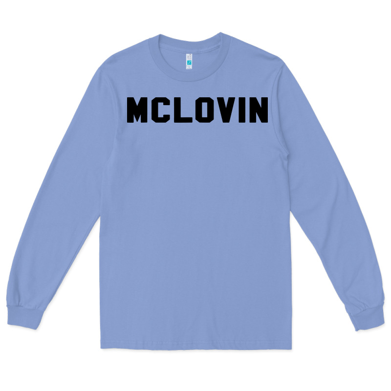 Mclovin Novelty Humor Long Sleeve Tee by linhVisuals | Teevron