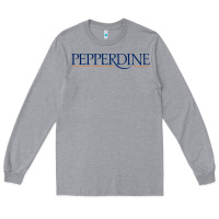 Heather Grey Pepperdine University Long Sleeve Tee - linhVisuals
