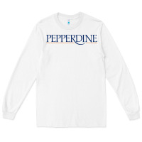 White Pepperdine University Long Sleeve Tee - linhVisuals