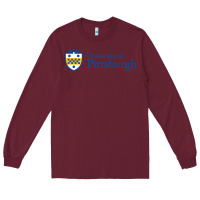 Burgundy University of Pittsburgh Long Sleeve Tee - linhVisuals