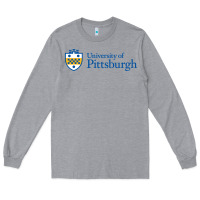 Heather Grey University of Pittsburgh Long Sleeve Tee - linhVisuals