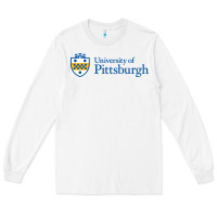 White University of Pittsburgh Long Sleeve Tee - linhVisuals