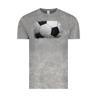 Cloud Rock Soccer Ball Brushstroke Vintage Tee - RanaPortraitStore