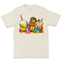 Bone Softball Coffee Cups Premium Tee - FaDigitalArtStudio