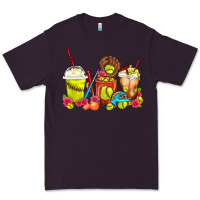 Plum Softball Coffee Cups Premium Tee - FaDigitalArtStudio