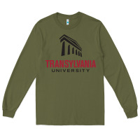 Army Green transylvania university Long Sleeve Tee - linhVisuals