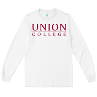White union college Long Sleeve Tee - linhVisuals