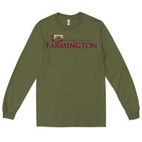Army Green university of maine at farmington Long Sleeve Tee - linhVisuals