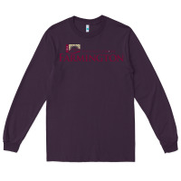 Plum university of maine at farmington Long Sleeve Tee - linhVisuals