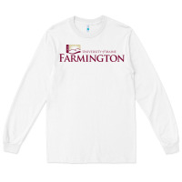 White university of maine at farmington Long Sleeve Tee - linhVisuals