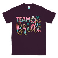 Plum team bride Classic Tee - OliviaCreatesArt