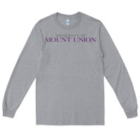 Heather Grey university of mount union Long Sleeve Tee - linhVisuals