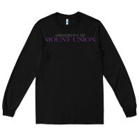 Black university of mount union Long Sleeve Tee - linhVisuals