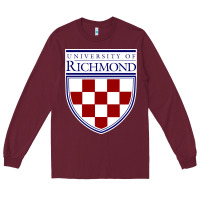 Burgundy University of Richmond Long Sleeve Tee - linhVisuals