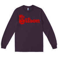 Plum wilson the volleyball from castaway Long Sleeve Tee - linhVisuals