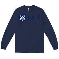 Navy Rice University Long Sleeve Tee - linhVisuals