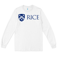 White Rice University Long Sleeve Tee - linhVisuals