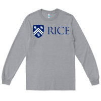 Heather Grey Rice University Long Sleeve Tee - linhVisuals