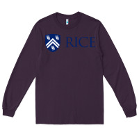 Plum Rice University Long Sleeve Tee - linhVisuals