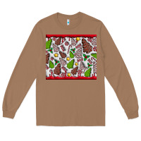 Toasted Coconut Christmas Cakes Long Sleeve Tee - CowhideDigitalArt