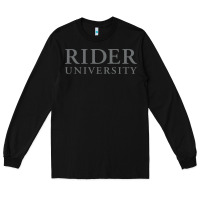 Black Rider University Long Sleeve Tee - linhVisuals