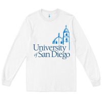 White University of San Diego Long Sleeve Tee - linhVisuals