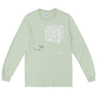 Matcha qr code cube we are the borg Long Sleeve Tee - linhVisuals