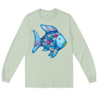 Matcha rainbow fish Long Sleeve Tee - linhVisuals