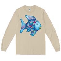 Mushroom rainbow fish Long Sleeve Tee - linhVisuals