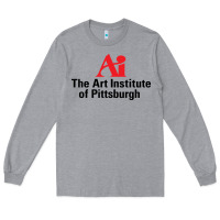 Heather Grey Art Institute of Pittsburgh Long Sleeve Tee - linhVisuals