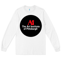 White Art Institute of Pittsburgh Long Sleeve Tee - linhVisuals