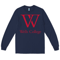 Navy wells college Long Sleeve Tee - linhVisuals