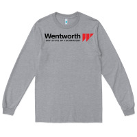 Heather Grey wentworth institute of technology Long Sleeve Tee - linhVisuals