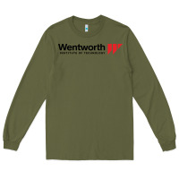 Army Green wentworth institute of technology Long Sleeve Tee - linhVisuals