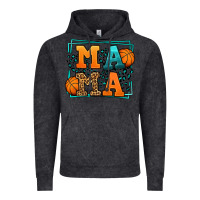 Vintage Black leopard basketball mama Mother's Day Vintage Hoodie - LillyAllenDesigns