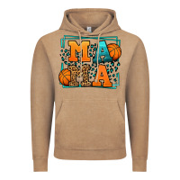 Vintage Coffee leopard basketball mama Mother's Day Vintage Hoodie - LillyAllenDesigns