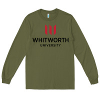 Army Green whitworth university Long Sleeve Tee - linhVisuals