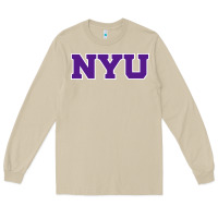 Mushroom new york university nyu Long Sleeve Tee - linhVisuals