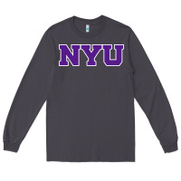 Smoke new york university nyu Long Sleeve Tee - linhVisuals