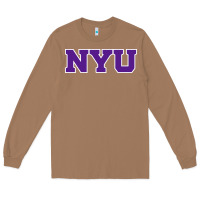Toasted Coconut new york university nyu Long Sleeve Tee - linhVisuals