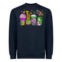 Navy mardi gras coffee cups Heavyweight Sweatshirt - Jasminsmagicworld