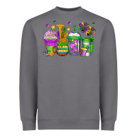 Storm mardi gras coffee cups Heavyweight Sweatshirt - Jasminsmagicworld