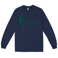 Navy wilmington college Long Sleeve Tee - linhVisuals