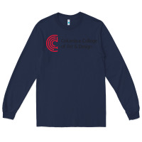 Navy columbus college of art and design Long Sleeve Tee - linhVisuals