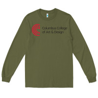 Army Green columbus college of art and design Long Sleeve Tee - linhVisuals