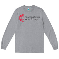Heather Grey columbus college of art and design Long Sleeve Tee - linhVisuals